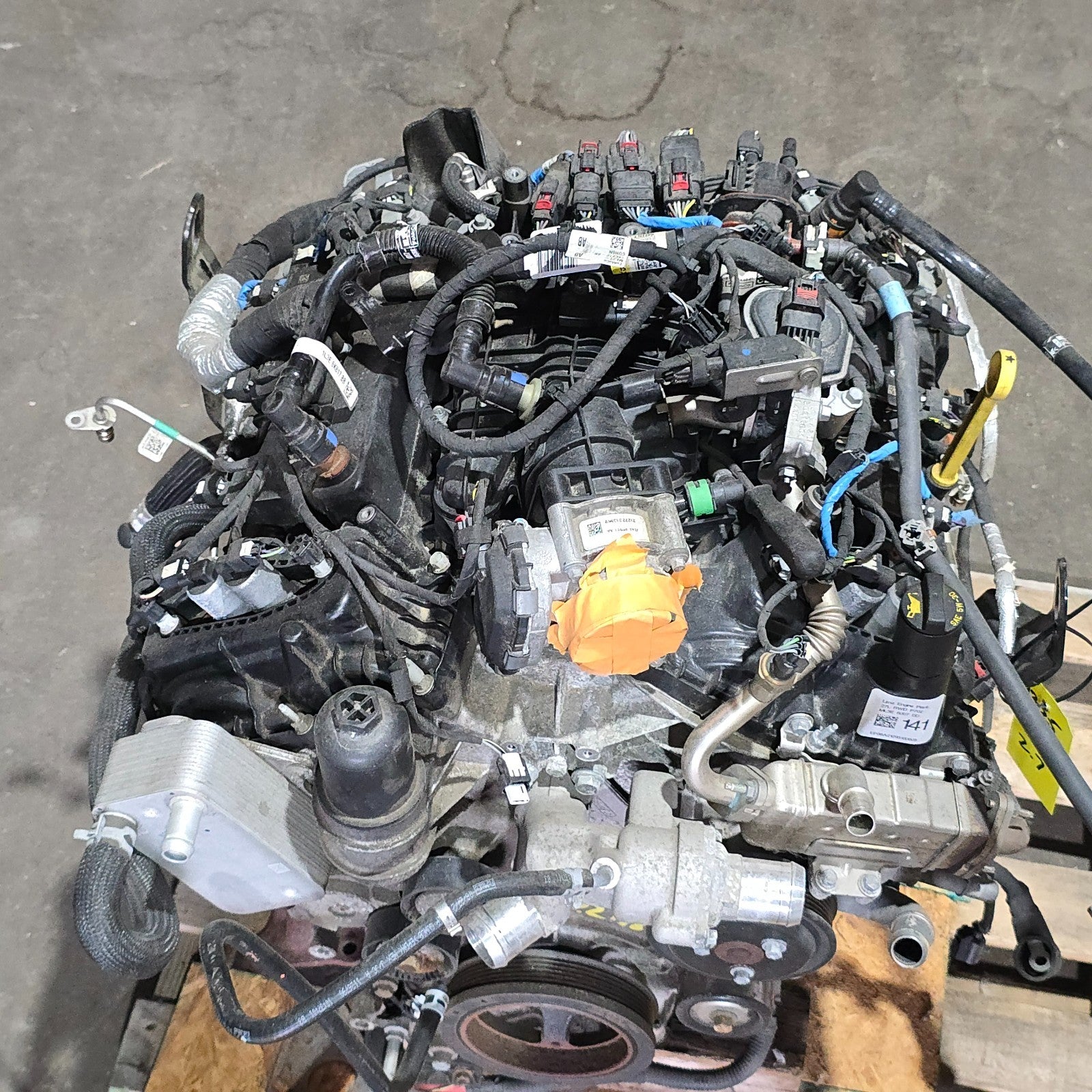 2021 2022 2023 FORD F150 ECOBOOST 2.7L 2.7 ECOBOOST ENGINE MOTOR #432510