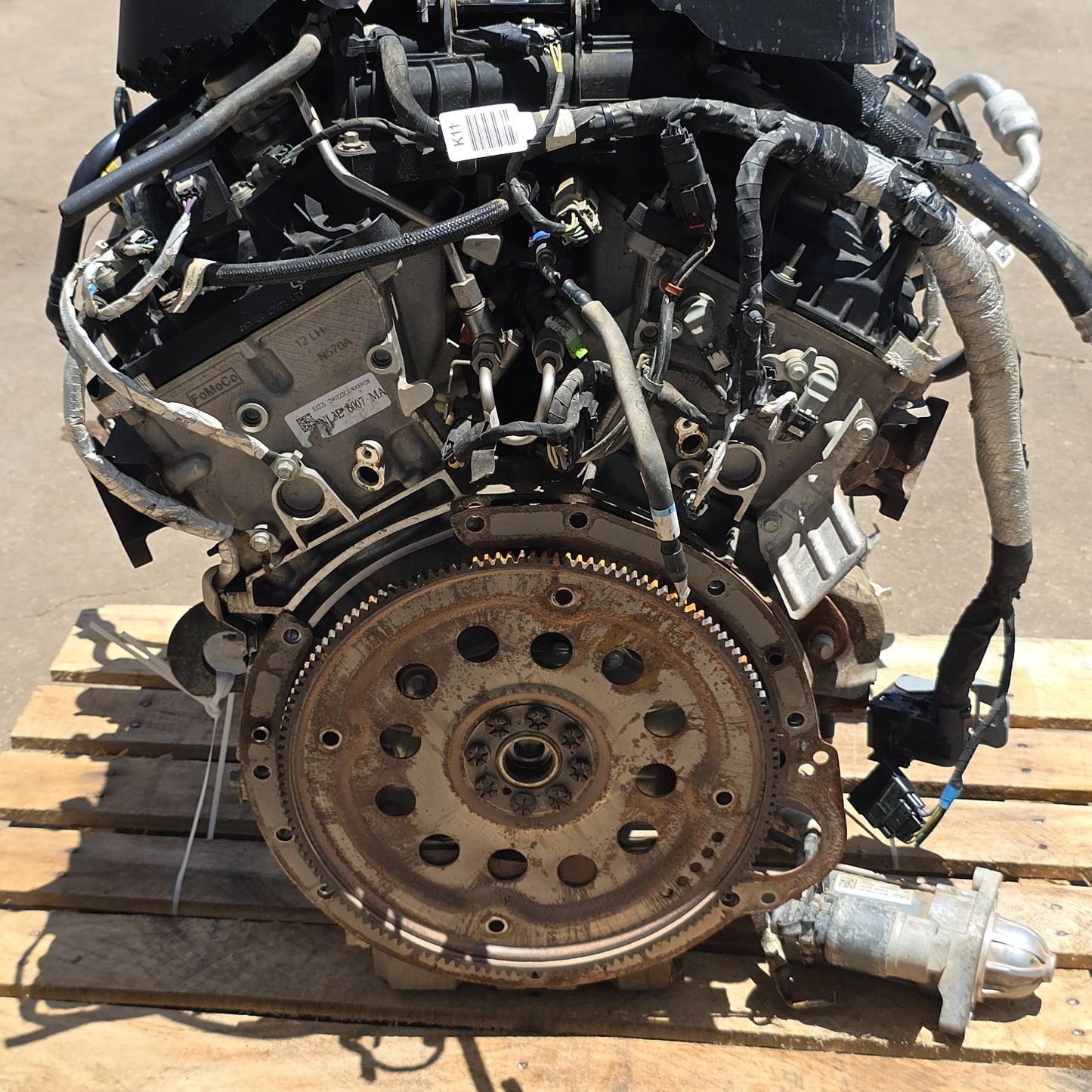 2021 2022 2023 FORD F150 ECOBOOST 3.5L V6 TURBO ENGINE MOTOR #43828
