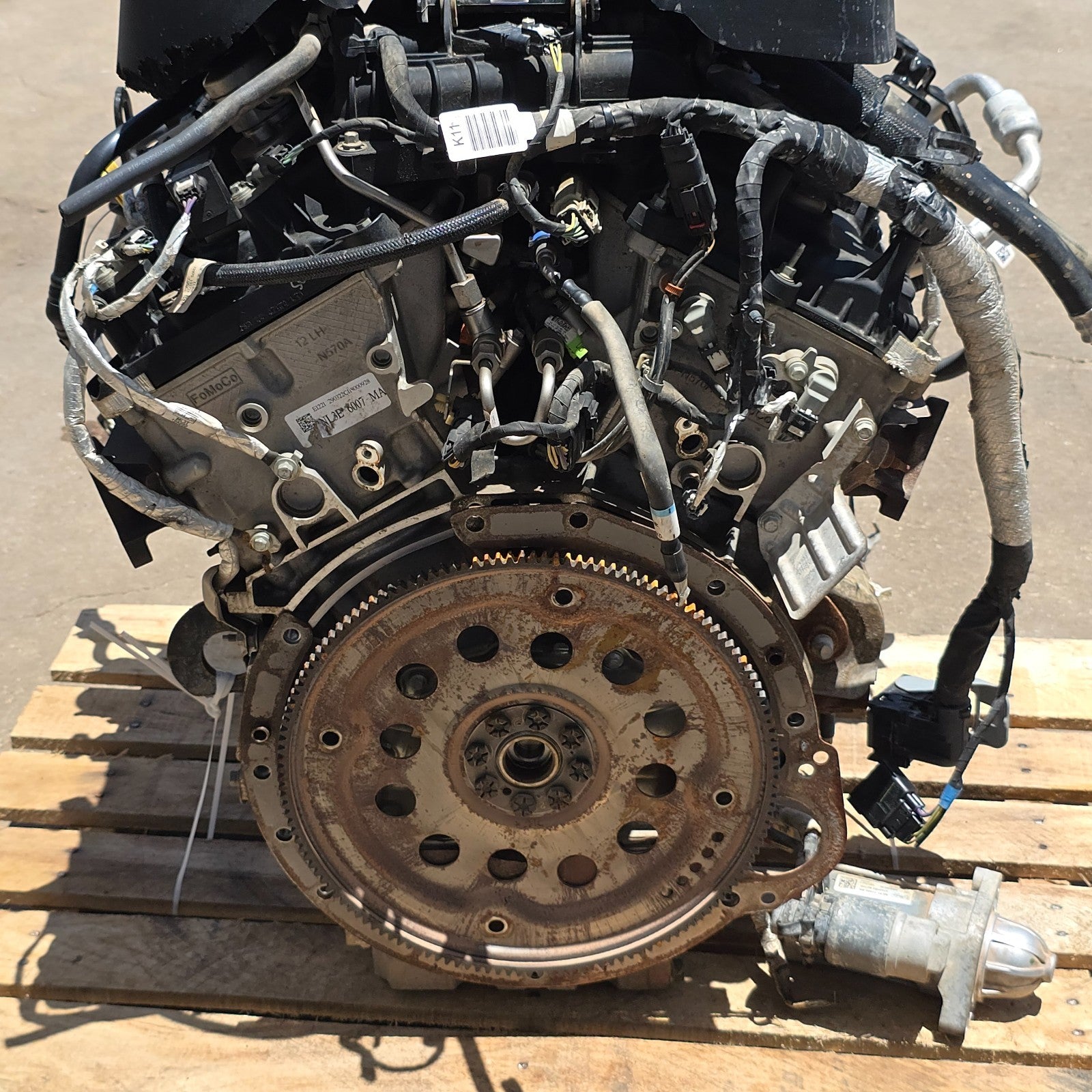 2021 2022 2023 FORD F150 ECOBOOST 3.5L V6 TURBO ENGINE MOTOR #43828