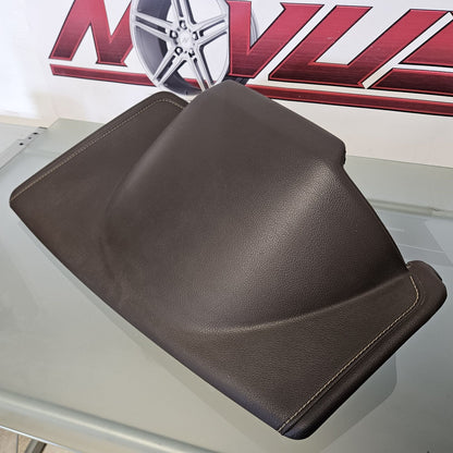 Ford F250 F350 Brown Leather Driver Left Dash Pad Trim Cover eProfit Test1
