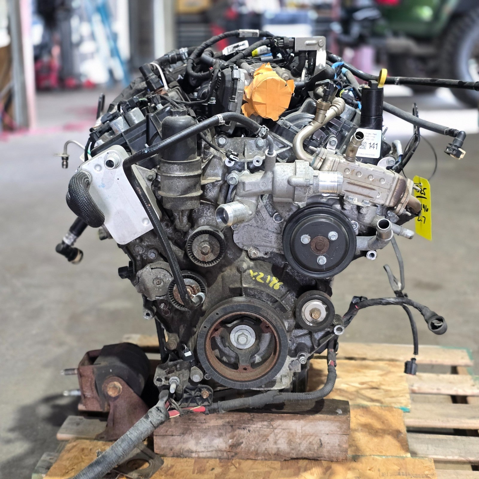 2021 2022 2023 FORD F150 ECOBOOST 2.7L 2.7 ECOBOOST ENGINE MOTOR #43251