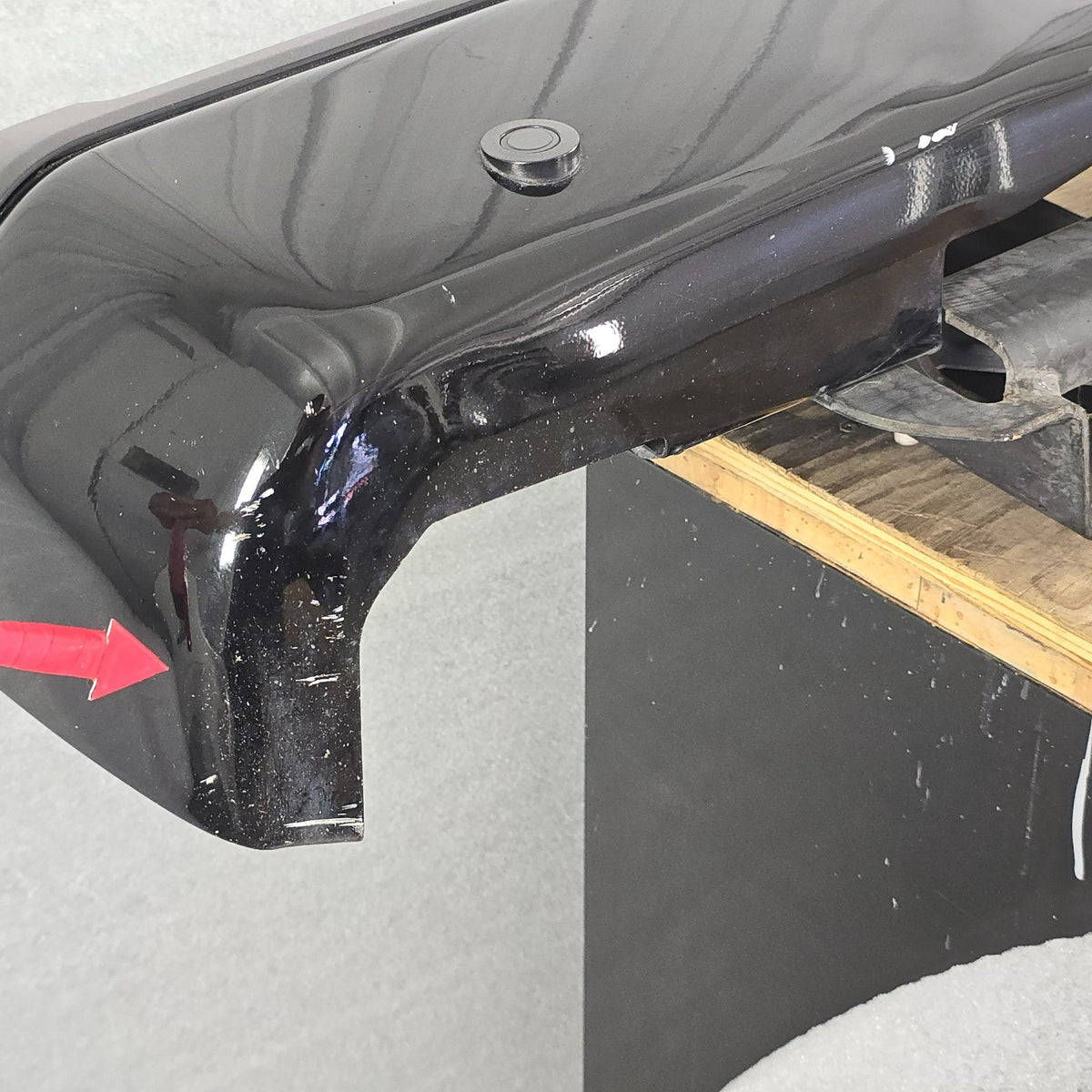 2015-2020 FORD F150 BLACK REAR BUMPER HITCH PARKING SENSORS 16 17 18 19 #46239