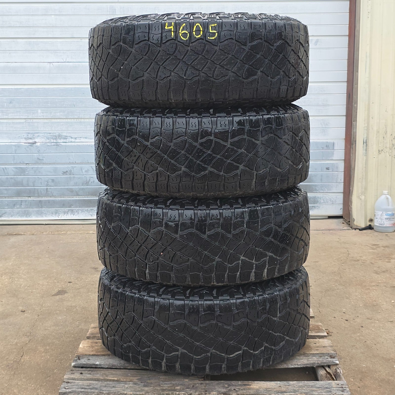 2021-2025 DODGE RAM 1500 TRX BLACK WHEELS TIRES 68497383AA #460512