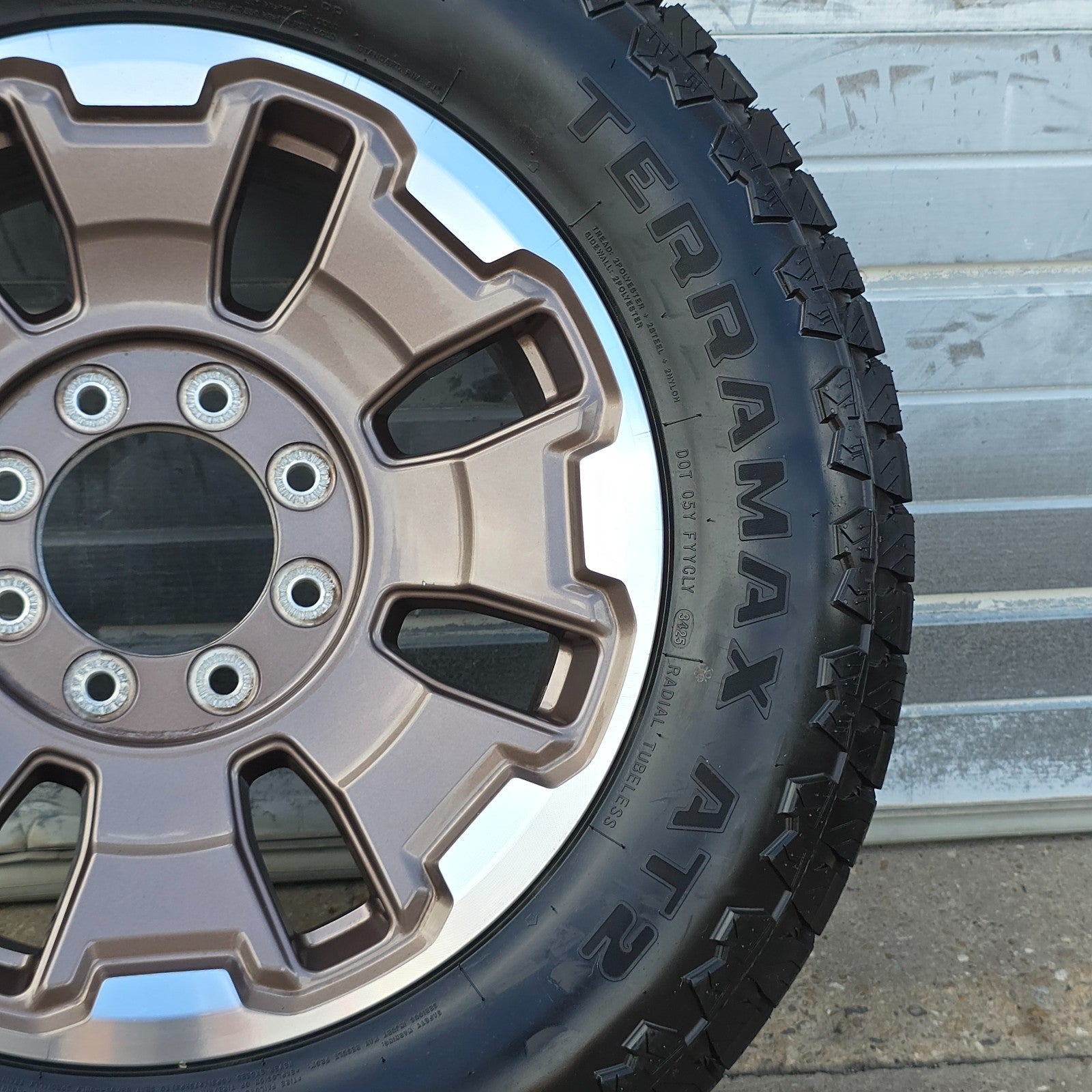 20" FORD F250 F350 KING RANCH MACHINED WHEELS TIRES 17 18 21 22 23 24 25 #456610