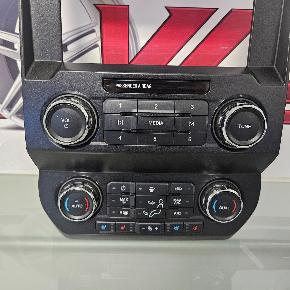 2019-2022 FORD F250 F350 RADIO AUDIO CONTROL PANEL KC3T-18E245-BBD #37933
