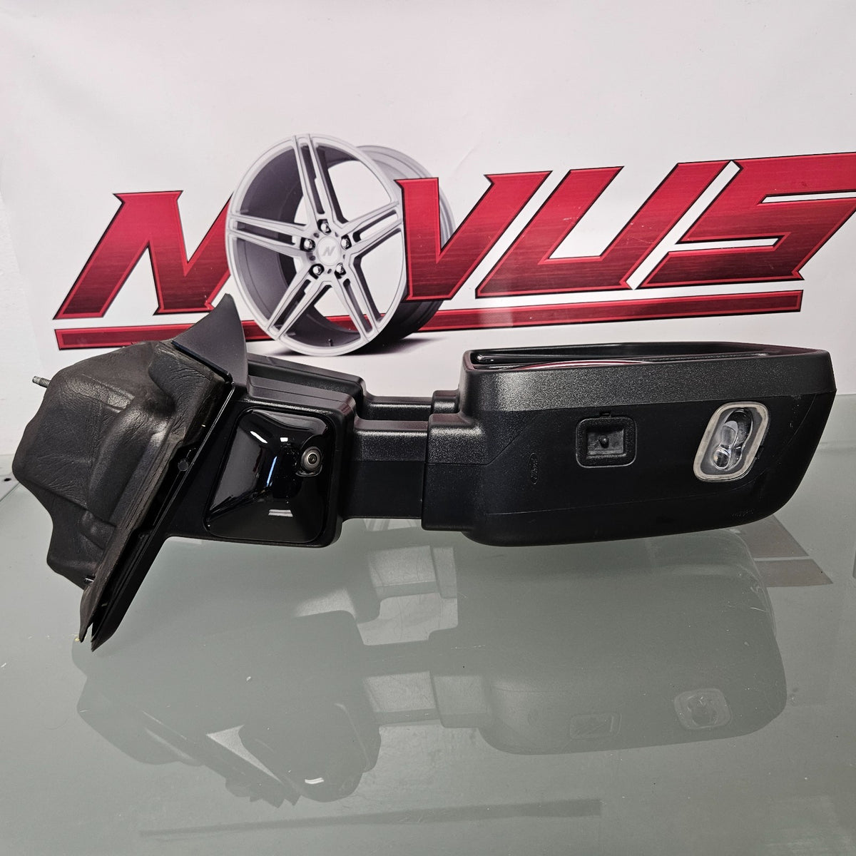 2017-2022 FORD F250 F350 F450 MIRROR RIGHT PASSENGER BLIS CAMERA POWER FOLD 37677