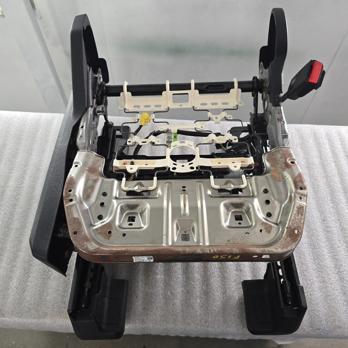 2021-2025 FORD F150 FRONT RIGHT PASSENGER 10 WAY POWER SEAT TRACK FRAME #46014