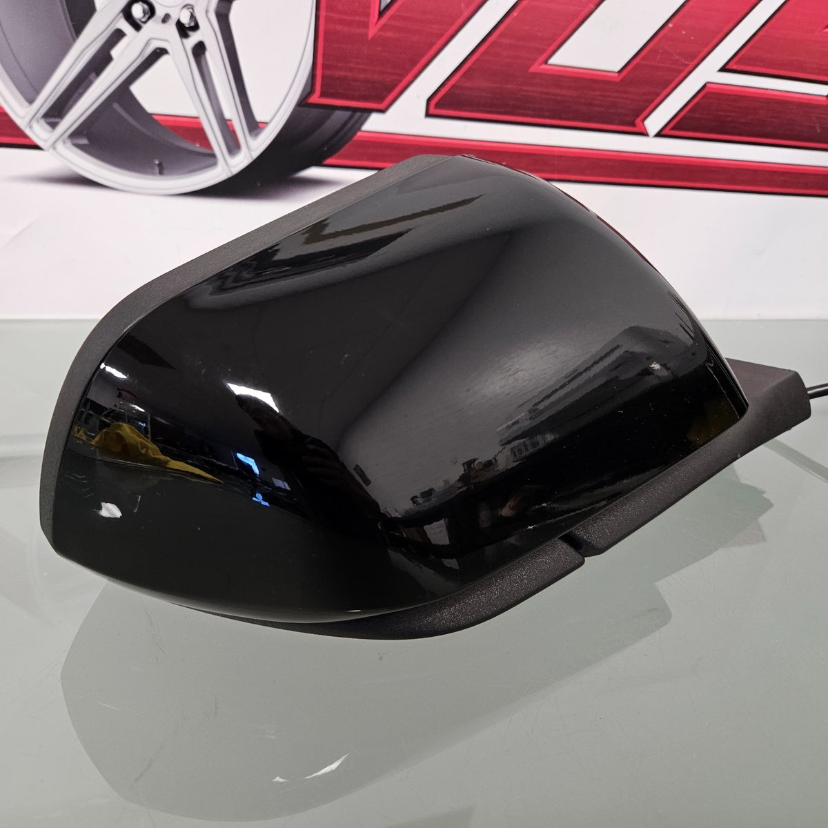 15-23 FORD MUSTANG FRONT RH PASSENGER DOOR MIRROR BLACK 16 17 18 19 20 22 #39383