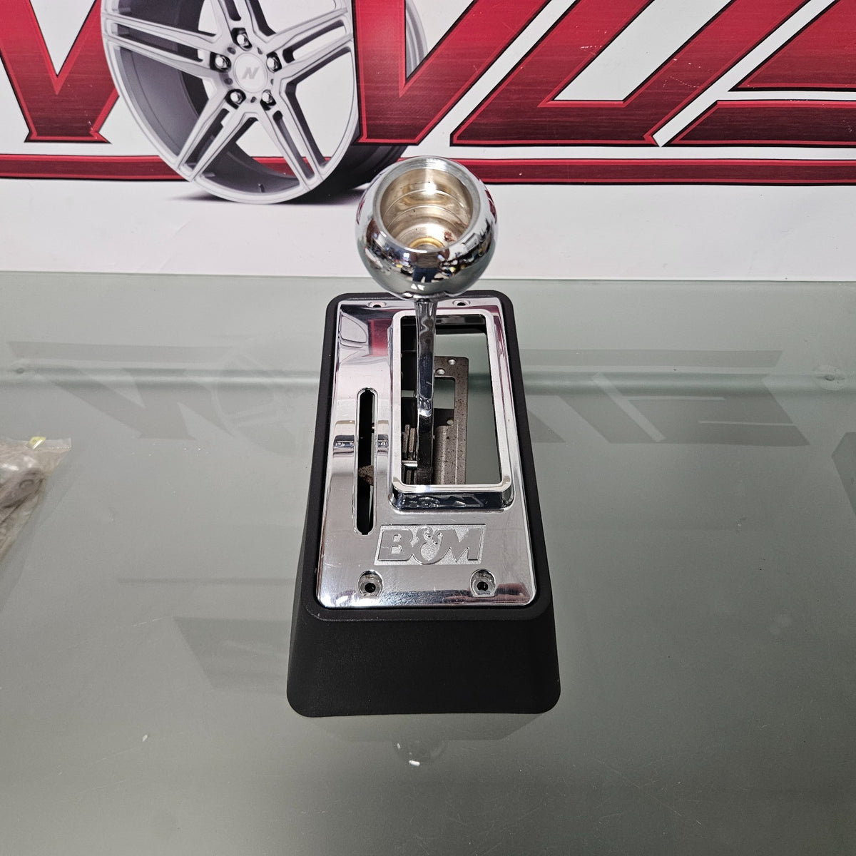 B&M QUICKSILVER 80683 AUTOMATIC RACHET 3 OR 4 SPEED UNIVERSAL RACE SHIFTER #37752