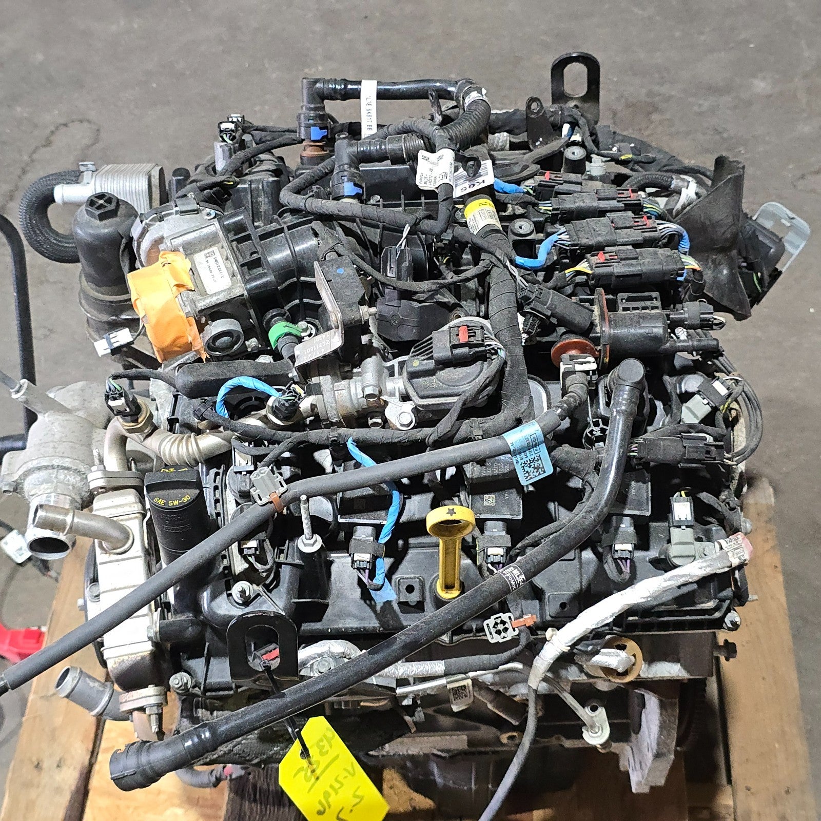 2021 2022 2023 FORD F150 ECOBOOST 2.7L 2.7 ECOBOOST ENGINE MOTOR #43259