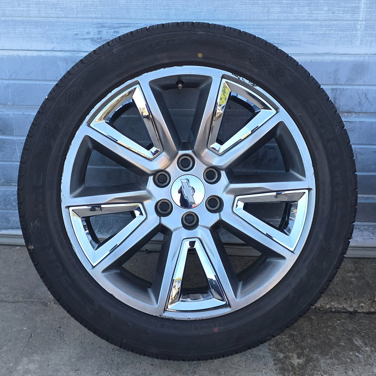 22" CHEVY SILVERADO TAHOE GMC SIERRA OEM WHEELS RIMS TIRES ESCALADE 20 #46306