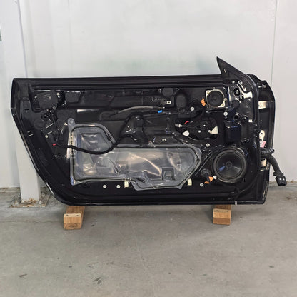2015-2023 FORD MUSTANG GT COUPE LEFT LH DRIVER DOOR BLACK 16 17 18 19 20 #45786