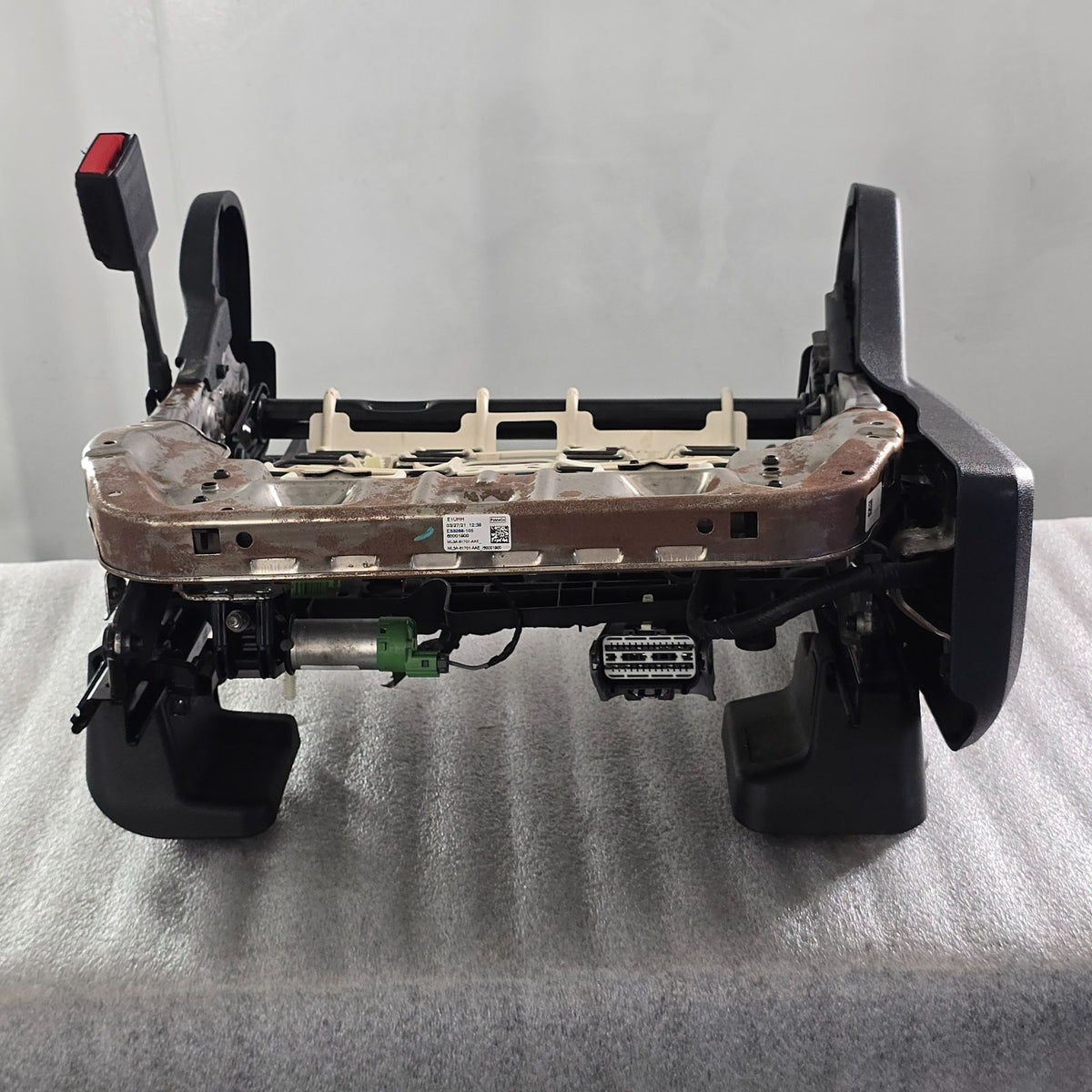 2021-2025 FORD F150 FRONT LEFT DRIVER 10 WAY POWER SEAT TRACK FRAME #46002