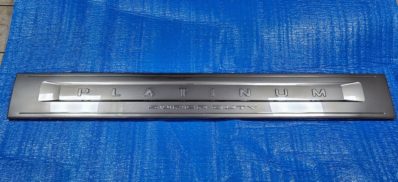 2020 2021 2022 FORD F250 F350 F450 PLATINUM TAILGATE PANEL APPLIQUE #37830