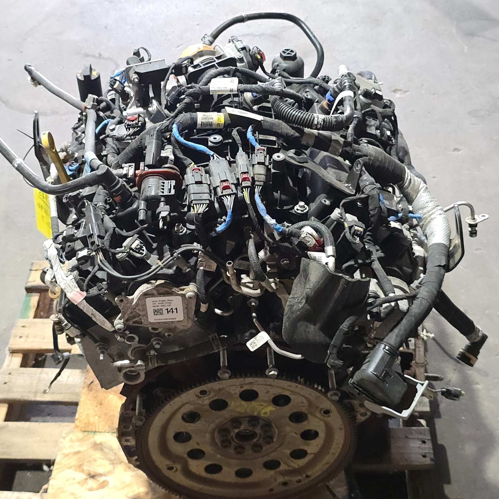 2021 2022 2023 FORD F150 ECOBOOST 2.7L 2.7 ECOBOOST ENGINE MOTOR #43258