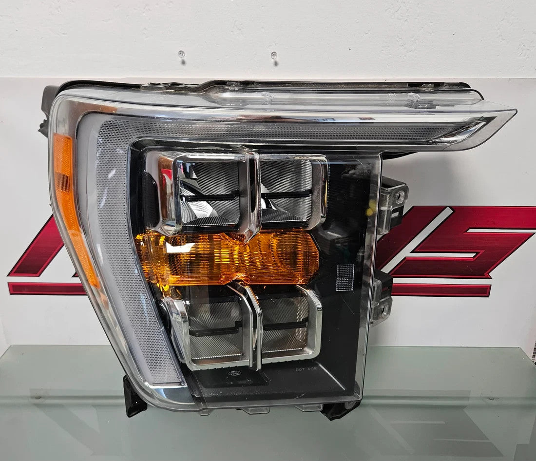 2021-2023 FORD F150 RIGHT PASSENGER HEADLIGHT QUAD LED BAP MODULE #37160