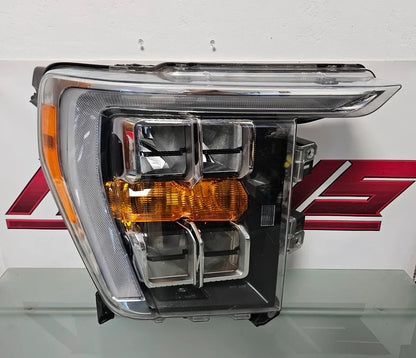 2021-2023 FORD F150 RIGHT PASSENGER HEADLIGHT QUAD LED BAP MODULE #37160