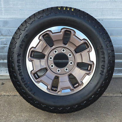 20" FORD F250 F350 KING RANCH MACHINED WHEELS TIRES 17 18 21 22 23 24 25 #45663