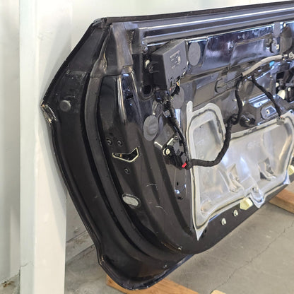 2015-2023 FORD MUSTANG GT COUPE LEFT LH DRIVER DOOR BLACK 16 17 18 19 20 #457811