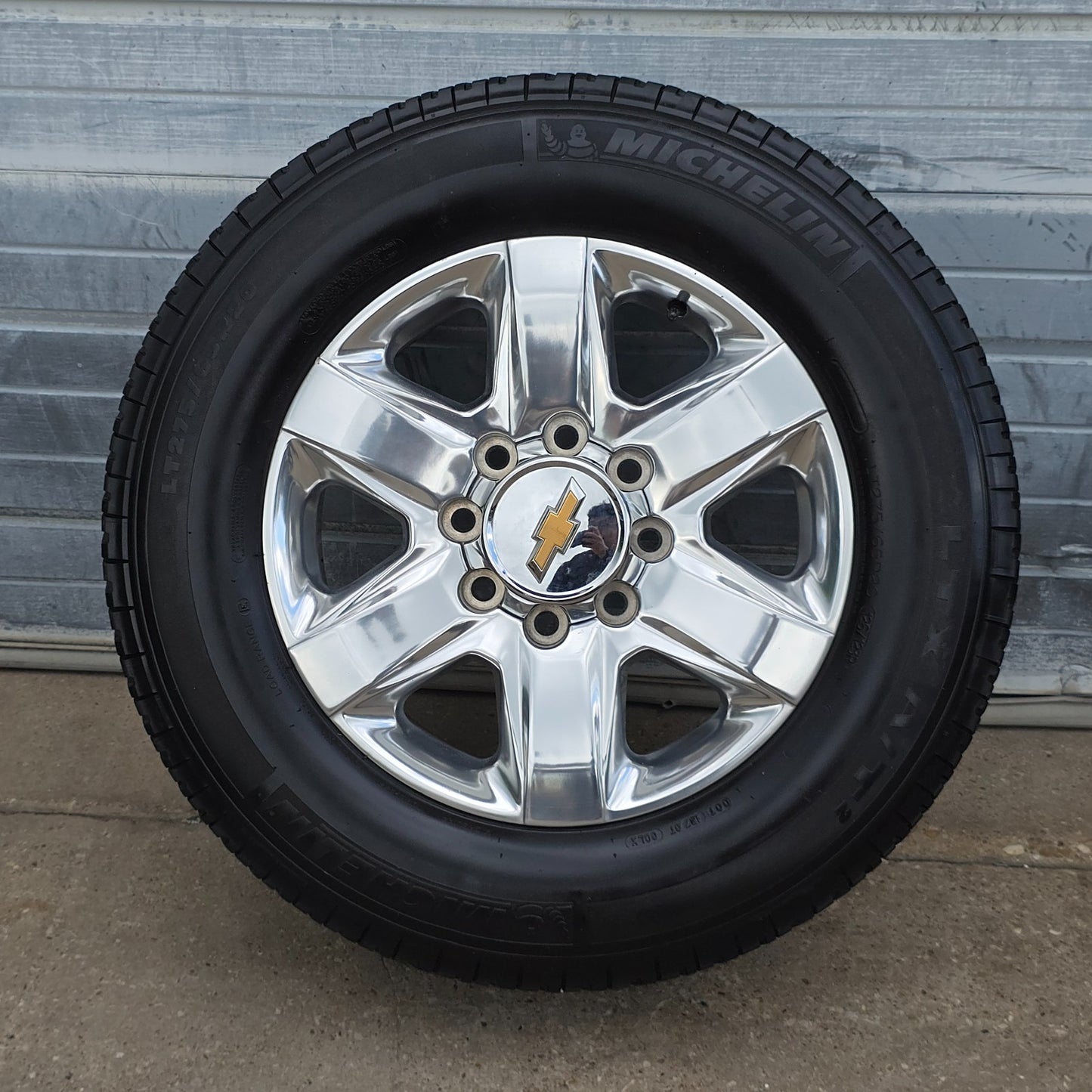 20" CHEVY SILVERADO 2500 3500 GMC SIERRA POLISHED WHEELS TIRES 24 22 23 LT #45675