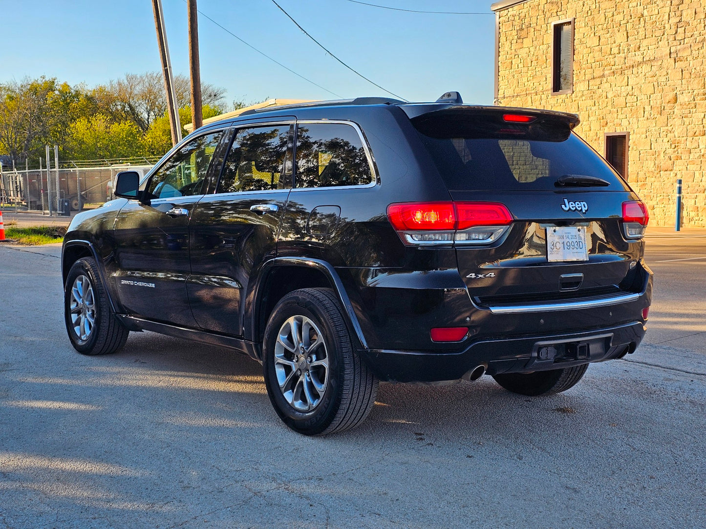 2016 JEEP GRAND CHEROKEE OVERLAND HEMI 5.7 V8 4x4 BLACK LEATHER SUNROOF 17 18