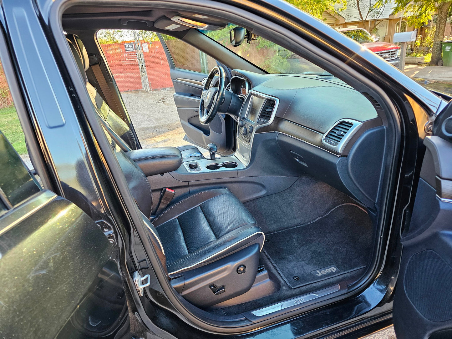 2016 JEEP GRAND CHEROKEE OVERLAND HEMI 5.7 V8 4x4 BLACK LEATHER SUNROOF 17 18
