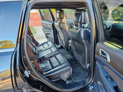 2016 JEEP GRAND CHEROKEE OVERLAND HEMI 5.7 V8 4x4 BLACK LEATHER SUNROOF 17 18