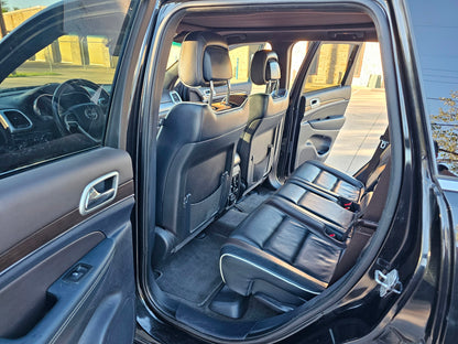 2016 JEEP GRAND CHEROKEE OVERLAND HEMI 5.7 V8 4x4 BLACK LEATHER SUNROOF 17 18