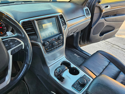 2016 JEEP GRAND CHEROKEE OVERLAND HEMI 5.7 V8 4x4 BLACK LEATHER SUNROOF 17 18