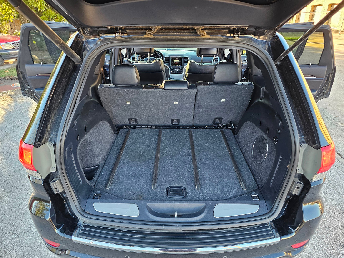 2016 JEEP GRAND CHEROKEE OVERLAND HEMI 5.7 V8 4x4 BLACK LEATHER SUNROOF 17 18