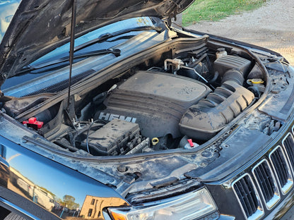 2016 JEEP GRAND CHEROKEE OVERLAND HEMI 5.7 V8 4x4 BLACK LEATHER SUNROOF 17 18