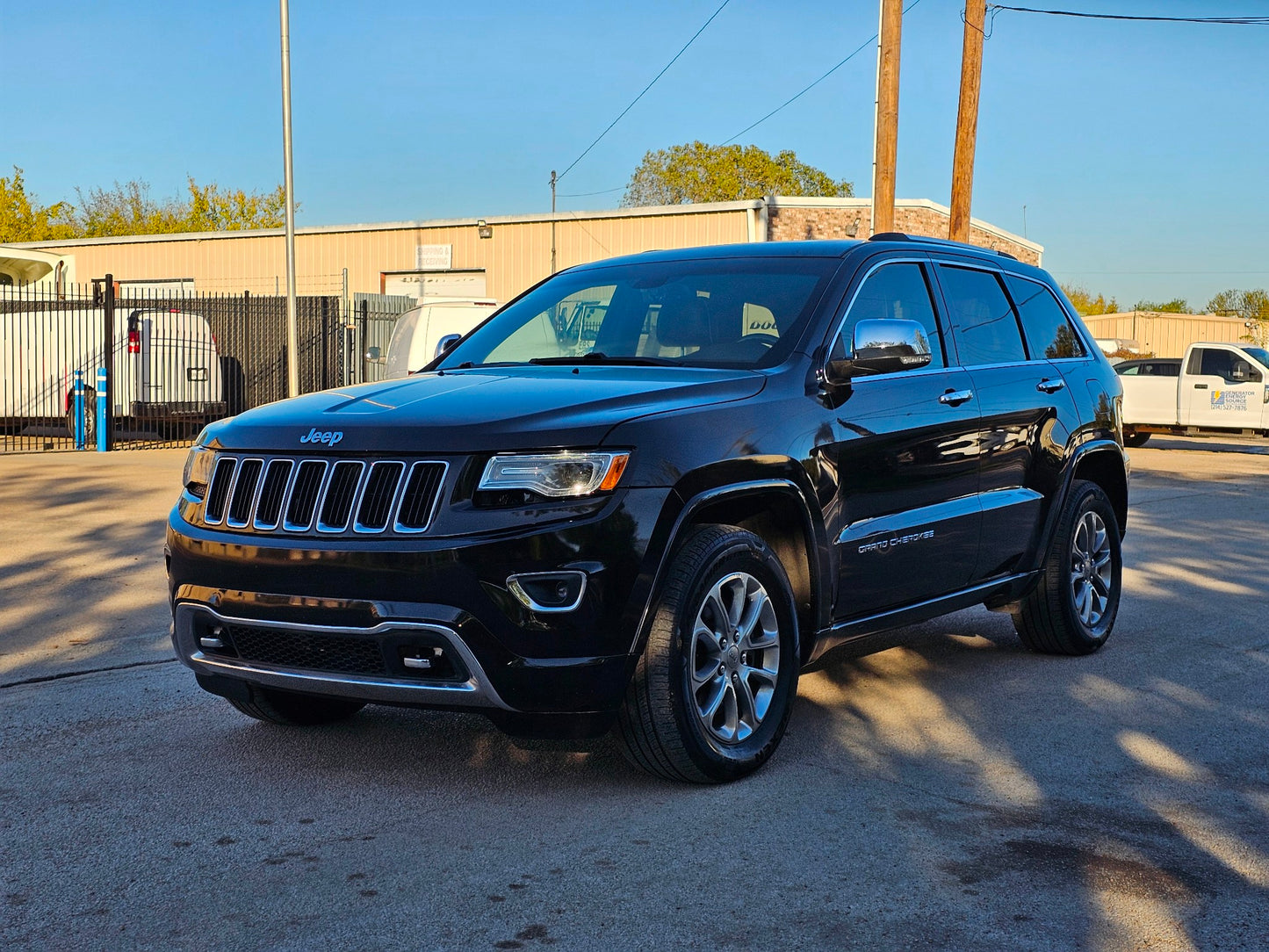 2016 JEEP GRAND CHEROKEE OVERLAND HEMI 5.7 V8 4x4 BLACK LEATHER SUNROOF 17 18