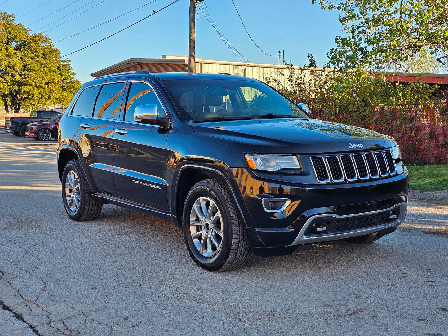2016 JEEP GRAND CHEROKEE OVERLAND HEMI 5.7 V8 4x4 BLACK LEATHER SUNROOF 17 18