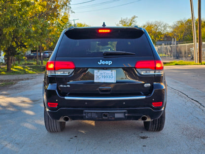 2016 JEEP GRAND CHEROKEE OVERLAND HEMI 5.7 V8 4x4 BLACK LEATHER SUNROOF 17 18