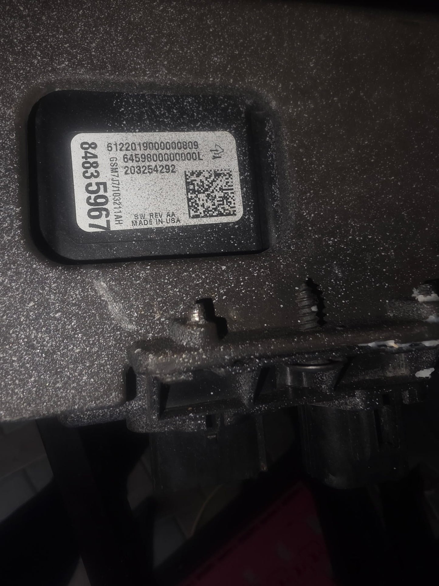 2025 Silverado running board controller module